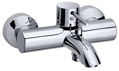 KLUDI D-Tail Wannenarmatur Wannenmischer, chrom
