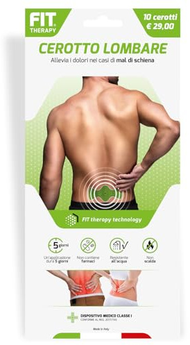 FIT Therapy - Cerotti Antidolorifici e Antinfiammatori Lombari