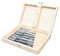Holzmann LL6TLGR - Set di 6 punte per mortasa rotazione destra D. 6, 8, 10, 12, 14 e 16 mm