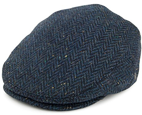 Jaxon & James Brooklyn Flat Cap - Navy Blue - X-Large