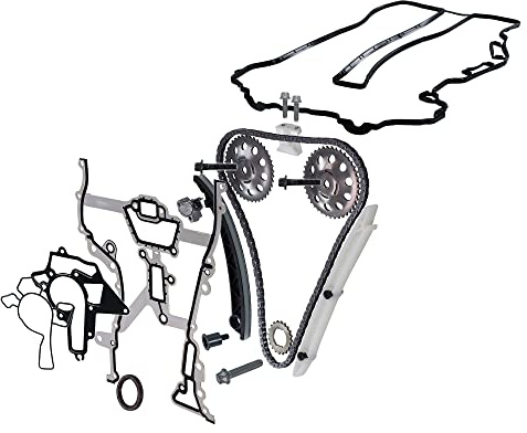 BESTPRICE Steuerkettensatz für Nockenwelle Z12XEP / Z14XEP Kompatibel mit OPEL AGILA (A) (H00), ASTRA G (T98), H (A04), COMBO, CORSA C (X01), D (S07), MERIVA A (X03), TIGRA TwinTop (X04)