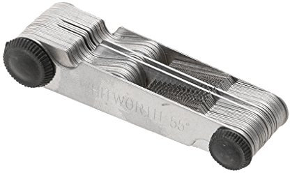 Jauge de Filetage Métrique 55 Whitworth & 60 Métrique & US Thread Outil de Mesure Multifonction