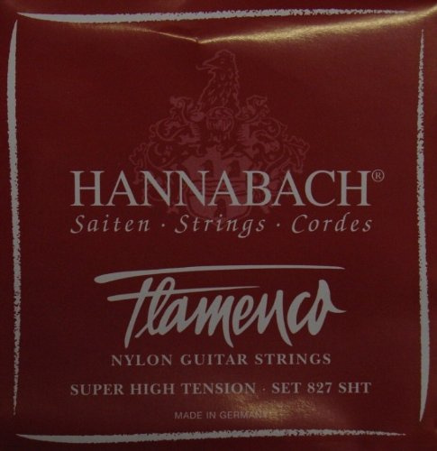 Hannabach 827 rot 'Flamenco' Flamencogitarre, super high Tension