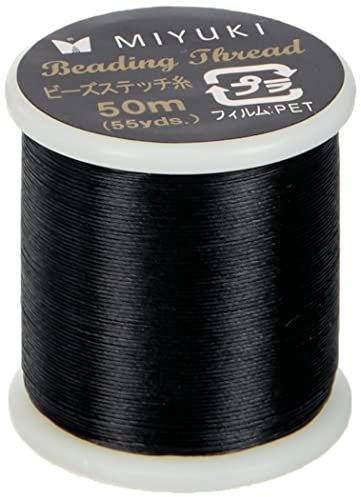 Rayher Filato di Perle, Spessore 0,27 mm, 50 m, Nero