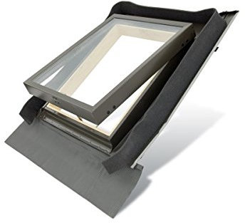 FENSTRO Skylight (45cm x 73cm) Access Roof Window with Integrated Flashing
