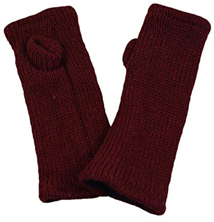 musimon Handstulpen Pulswärmer Stulpen gestrickt Naturwolle gefüttert