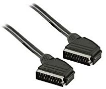 Cavo con presa Scart per presa Scart, entrambe a 21 pin, 1,5 m