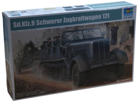 Trumpeter – Halbkettenfahrzeug Sd.Kfz.8, 1:35, Grau