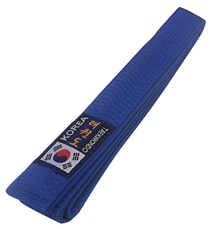 Budodrake Korea Taekwondo Gürtel blau