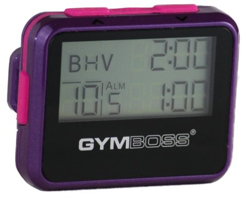 Gymboss Interval Timer and Stopwatch - VIOLET/PINK METALLIC GLOSS