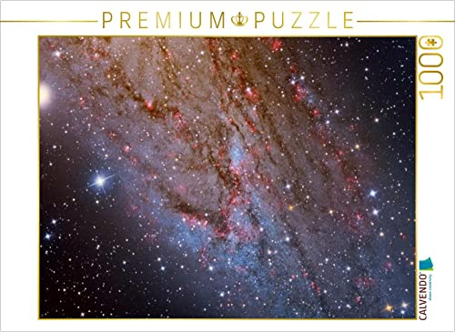CALVENDO Puzzle Andromeda-Galaxie M31, Ausschnitt | 1000 Teile Lege-Größe 64 x 48 cm Foto-Puzzle für glückliche Stunden