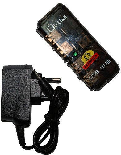 L-link LL-UH-404L Hub USB 2.0 4 Puertos con alimentación