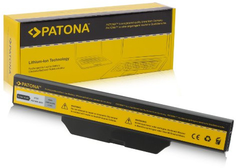 PATONA Laptop Akku für HP Compaq 550 | 6700 | 6720 | 6720s | 6720t | 6730s | 6735s | 6820 | 6820s - [ Li-ion; 4400mAh; schwarz ]