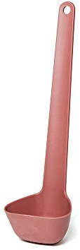Ommo Ladle - Cazzuola da Cucina, Colore: Rosso