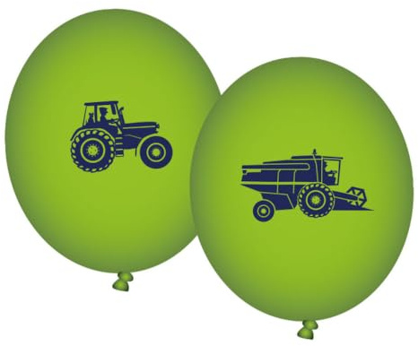 DH-Konzept 8 Luftballons * Bauernhof * für Party und Geburtstag // Kindergeburtstag Mottoparty Ballon Ballons Farm Tiere
