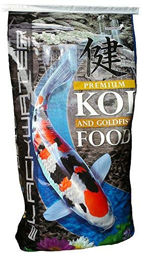 Blackwater Premium Koi and Goldfish Foods Max Growth 40lb, Medium Pellet
