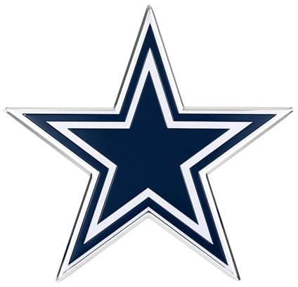 FANMATS 60453 - NFL - Dallas Cowboys Embossed Color Emblem | Star Primary Logo