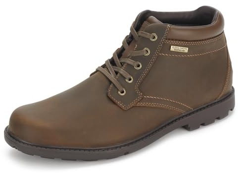 Rockport Men's Storm Surge Water Proof Plain Toe Boot Tan 11.5 W (EE)-11.5 W