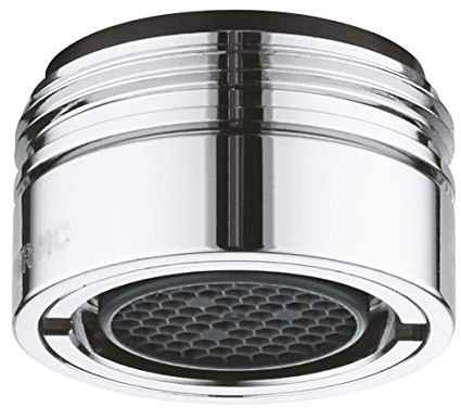 GROHE Mousseur (wassersparend, M 24 x 1, Außengewinde, 7,5-9,0 l/min bei 3 bar), chrom, 36133000