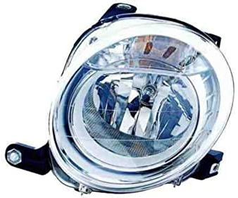Derecho-FARO PRINCIPAL-Eléctrico-con Motor H7 IPARLUX compatible con FIAT 500 (07->)