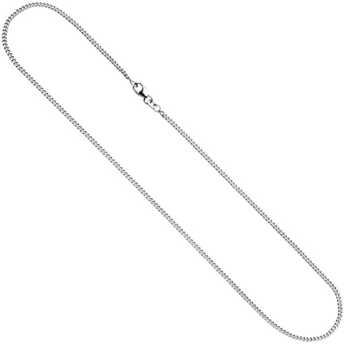 Jobo Damen Panzer-Kette aus 925 Sterling Silber 2 mm x 1 mm