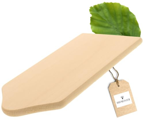 HOFMEISTER® Frühstücksbrett Kapellenform aus Buchenholz, 22 cm