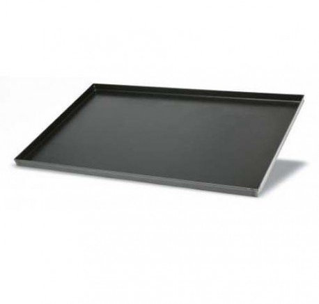 TEGLIA PIZZA LAMIERA BLU RETT. CM 60x40