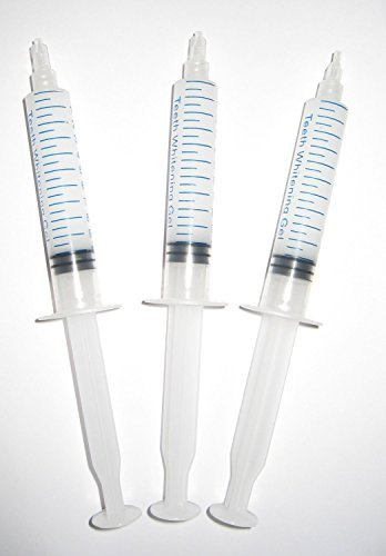 PEP-White - Zero Peroxide Advanced Teeth Whitening Gel Set. The World's Most Effective Peroxide Free Teeth/Tooth WHITENING Bleaching Set (3 x Gel Refill Tubes + Mouth Tray) Dental Care