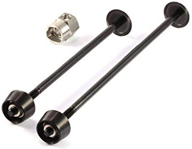 Pitlock Set 03 für Vorder und Hinterrad schwarz