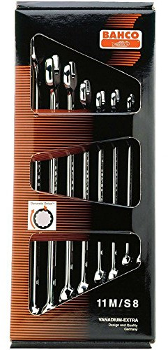 Bahco 11M/S8 - Ju Llaves Comb Acod.Extr P8