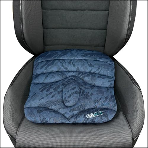 Sitback Sitzkissen Sitzauflage Basic Slim für schmale Sitzflächen (mex black)