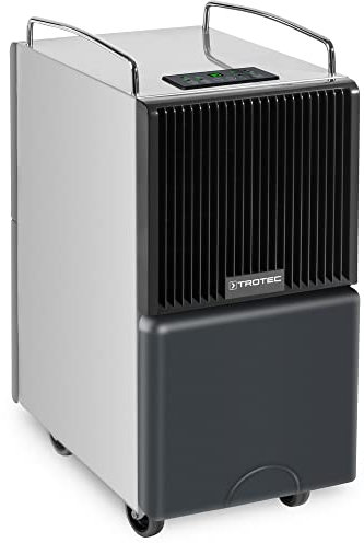 TROTEC Deshumidificador TTK 120 E, 30 L/día, Seca y Elimina los daños causados ​​por el Agua, Secado de Ropa, Gran depósito de 8 litros