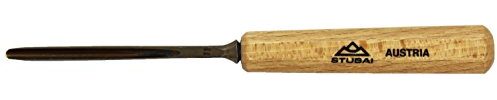 Stubai 521104 Sgorbia per Scultori con Manico, Modello 11, 4 mm