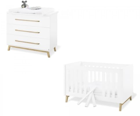 Pinolino Kinderzimmer Sparset Riva breit weiß