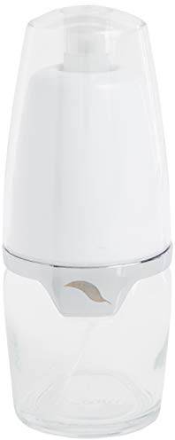 Prepara Deluxe Oil Mister, Chrome Band, White/Chrome