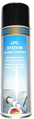PRO TEC LPG System Clean & Protect Pulizia protezione dei motori alimentati GPL