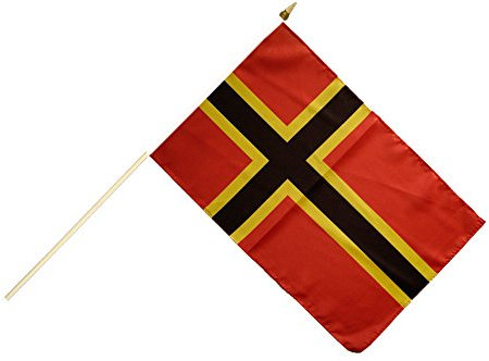 Flaggenfritze® Stock bandiera tedesca – 30 45 cm.