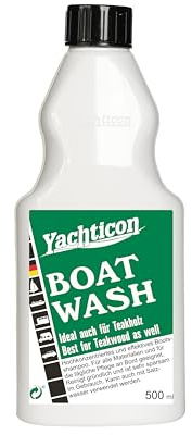 YACHTICON Boat Wash Bootsreiniger – Konzentriertes Boot Shampoo für GFK, Gelcoat, Lack & Kunststoff, biologisch abbaubar, streifenfrei & salzwassertauglich