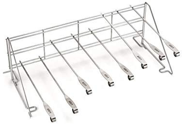 Weber Systeme de cuisson Elevations Tiered - Ensemble pour brochettes - Acier inoxydable