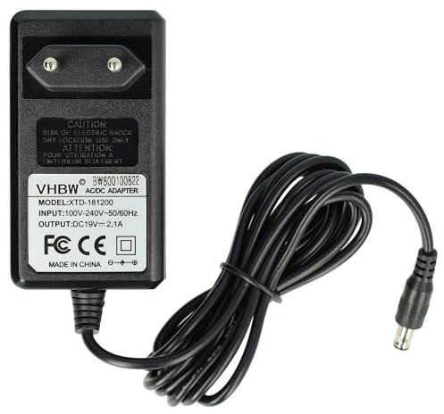 vhbw Chargeur 220V pour Ordinateur Portable Netbook Samsung N150 Endi Plus | N150 Plus, N210, N220, N230, N250, N310, N510 comme ADP-40MH AB, AD-4019.