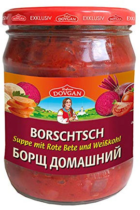 Dovgan Borstsch Gemüseeintopf, 5er Pack (5 x 480 g)