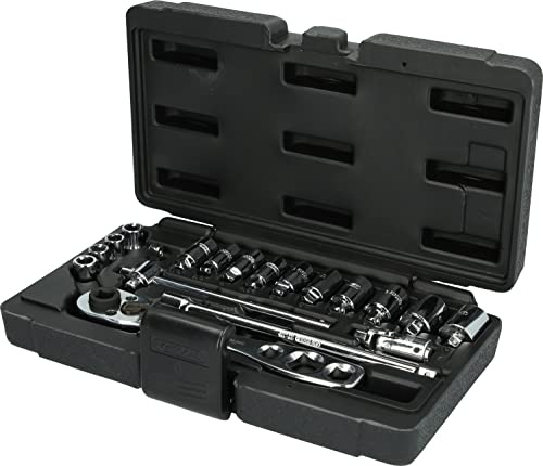 KS Tools 130.0300 Kälte-Klima-Steckschlüssel-Satz, 19-tlg.