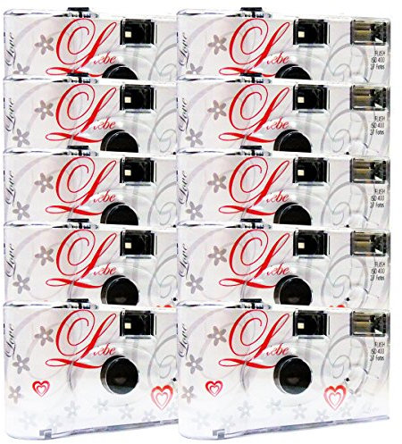 10 x TopShot pour 27 photos, avec flash (lot de 10)