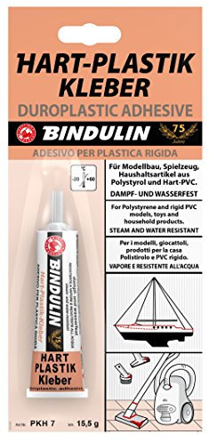 Bindulin Hartplastikkleber 15,5 g Tube SB DAMPF- UND WASSERFEST