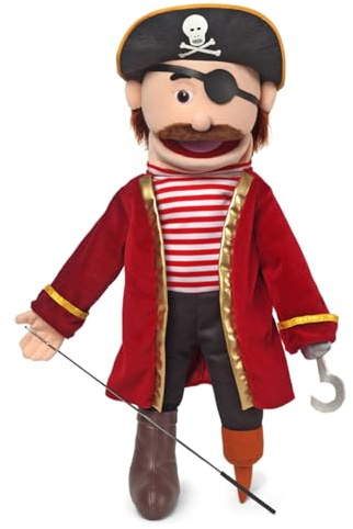 Pirat Kids Full Body Puppets Toys, 25 x 12 x 10 cm (in.) by Silly Puppets