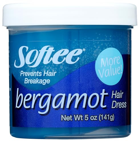 Softee Bergamot Hair Dressing Product, Blue, 5 Ounce
