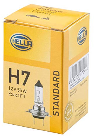 HELLA 8GH 007 157-121 Bulb - H7 - Standard - 12V - 55W - Socket Type: PX26d - Box - Quantity: 1