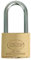 Amig - Lucchetto di Sicurezza | Ottone e Arco in Acciaio | Include 2 Chiavi | Larghezza 30 mm | Ideale per Armadietti Palestra, Porte, Armadi, Valigie, Zaini