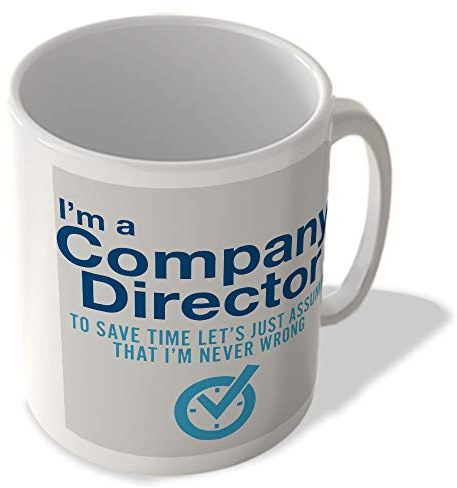 McMug - I'm a Company Director - to Save Time Let's Assume I'm Never Wrong - Mug, Ceramic, 11fl.oz.