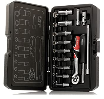 YATO YT-14451 - socket set 1/4 23pcs